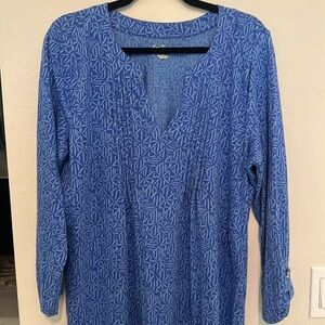 Lily Pulitzer blue dress size XL